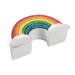 The Party Aisle™ DIY Ceramic Rainbow Boxes - Craft Kits - 12 Pieces Ceramic in Gray | 1.5 H x 4.5 W x 2 D in | Wayfair