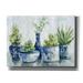 Red Barrel Studio® 'Chinoiserie Plants Bright' By Silvia Vassileva, Canvas Wall Art, 16"X12" Canvas in Blue | 12 H x 16 W x 0.75 D in | Wayfair