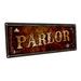 17 Stories Outdoor Parlor Sign, Wall Art For Home Decorating, Office Art, Doctor, Dentist, Signs For Retail Locations, Business Signs | Wayfair