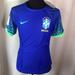 Nike Shirts | Brasil Away Nike 2022 World Cup Jersey | Color: Blue/Yellow | Size: Various