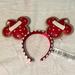 Disney Accessories | Disney Christmas Ears! Gingerbread Cookie Mickey Minnie Mouse Disney Ears Santa | Color: Red | Size: Os