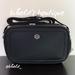 Lululemon Athletica Bags | Lululemon Crossbody Camera Bag 2l In Black With Silver Zipper Brand New Nwt | Color: Black/Silver | Size: Os