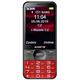 ALIGATOR Senioren grosstasten Handy AZA900R mit 3,2“ Farb-Display, SOS-Taste und GPS Lokalisierung, Farbe rot