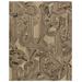 Verde Home by Jaipur Living Kathmandu Handmade Abstract Tan/ Black Area Rug (5'X8') - Jaipur Living RUG156058