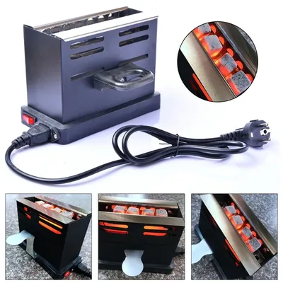 Mini poêle à charbon Portable 800W brûleur électrique plaque chauffante four de cuisine à