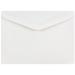 JAM Paper & Envelope A7 Invitation Envelopes with V-Flap 5 1/4 x 7 1/4 White 50/Pack