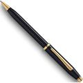 Fashion Century Ii Black Lacquer/Gold Ballpoint Pen Made In China gm20513