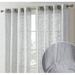 THD Harley Faux Linen Textured Semi Sheer Privacy Sun Light Filtering Transparent Window Grommet Short Thick Curtains Drapery Panels - Set of 2