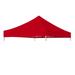 Eurmax Replacement Canopy Tent Top Cover for 8x8 Pop Up Canopy Instant Ez Canopy Top Cover ONLY (Ruby)