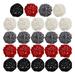 2 Inch Rattan Balls Decorative Decor DIY Filler Ornament Wedding Table Decoration(Black Grey Red White)