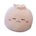 Dumpling Shape Plush Stuffed Toy with Assorted Expressions Super Soft Pillow with Assorted Expressions Super Soft Pillow Dumpling Shape Plush Stuffed Toy Children s Holiday Birthday 25cm Squinting