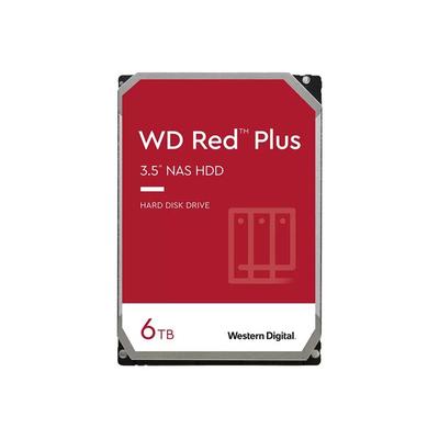WD Red Plus 6TB 256MB NAS Hard Drive 3.5