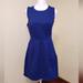 Madewell Dresses | Madewell Women's Royal Knit Sleeveless Midi Dress Size 4 Blue | Color: Blue | Size: 4