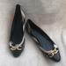 Burberry Shoes | Burberry Novacheck Flat With Chunky Gold Hardware | Color: Gold | Size: 39