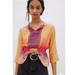 Anthropologie Tops | Anthropologie Tanvi Kedia Isaline Blouse | Color: Pink/Yellow | Size: M