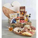 Deluxe Heart-Shaped Charcuterie And Cheese Tray, Family Item Food Gourmet Assorted Foods by Harry & David