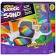 Spin Master 6061653 Kinetic Sand Sandisfactory Set with 2 lbs of Colored and Black Kinetic Sand