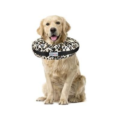 Comfurt Collar Dog & Cat Recovery Collar, Cheetah, X-Large