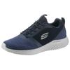 Slip-On Sneaker SKECHERS "BOUNDER", Herren, Gr. 39, blau (navy), Textil, Synthetik, sportlich, Schuhe, Slipper, Sommerschuh, Freizeitschuh mit leichter Laufsohle