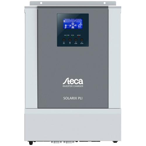 "STECA Solarladegerät ""Solarix PLI 2400-24"" Ladegeräte 2400 W, 24 VDC, 230 VAC, 40-65 Hz grau Ladegeräte"