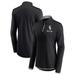 Women's Fanatics Branded Black Chicago White Sox Worth The Drive Quarter-Zip Jacket