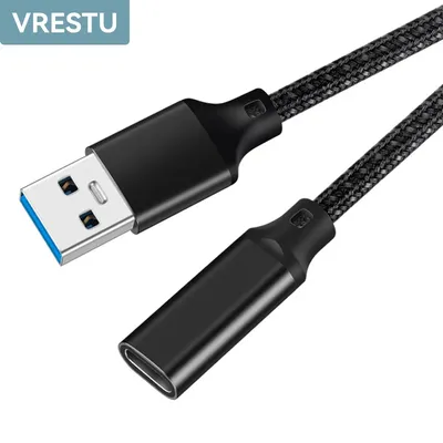 USB 3.2 USB C OTG Adaptateur USB A Mâle à USB-C Convertisseur pour iPhone 14 Xiaomi Huawei Samsung