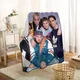 Couverture souple imprimée Backstreet pour garçons couverture de voyage portable pour adultes jeté