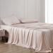 Red Barrel Studio® Brockham Premium 100% Lyocell Silky Soft Modern Contemporary 4 Piece Sheet Set in Pink | Queen | Wayfair