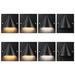 LEONLITE LED Metal Deck Light IP65 Waterproof Color Temperature Selectable Aluminium/Metal in Black/Gray | 4.33 H x 3.94 W x 1.69 D in | Wayfair