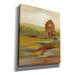 Red Barrel Studio® 'Hillside Barn II' By Silvia Vassileva, Canvas Wall Art, 26"X30" Canvas, Wood in Yellow | 30 H x 26 W x 1.5 D in | Wayfair