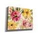 Red Barrel Studio® 'Floral Radiance' By Silvia Vassileva, Canvas Wall Art, 26"X18" Canvas, Wood in Pink | 18 H x 26 W x 0.75 D in | Wayfair