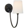 Visual Comfort Signature Collection Thomas O'Brien Reed 13 Inch Wall Sconce - TOB 2125BZ-L