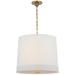 Visual Comfort Signature Collection Barbara Barry Simple Banded 24 Inch Large Pendant - BBL 5110SB-L