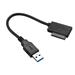 USB 3.0 to 7+6 13Pin Slimline SATA Laptop CD/DVD ROM Optical Drive Adapter Cable