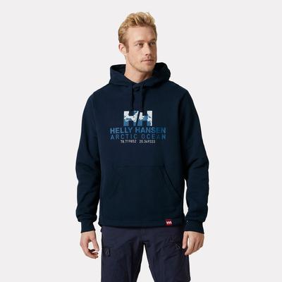 Helly Hansen Herren Arctic Ocean Bio-baumwolle Hoodie XL