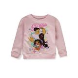 Disney Encanto Girls Crew-Neck Sweatshirt - pink 3t (Toddler)