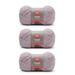 Red Heart Hygge Lavender Yarn - 3 Pack of 141g/5oz - Acrylic Nylon Blend - 5 Bulky - 132 Yards - Knitting/Crochet