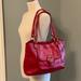 Coach Bags | Coach Campbell Red Leather Bag | Color: Gold/Red | Size: Os