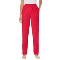 Plus Size Women's 7-Day Straight-Leg Jean by Woman Within in Vivid Red (Size 28 T) Pant