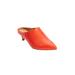 Extra Wide Width Women's The Camden Mule by Comfortview in Red Orange (Size 10 1/2 WW)