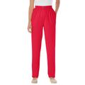 Plus Size Women's 7-Day Straight-Leg Jean by Woman Within in Vivid Red (Size 42 WP) Pant