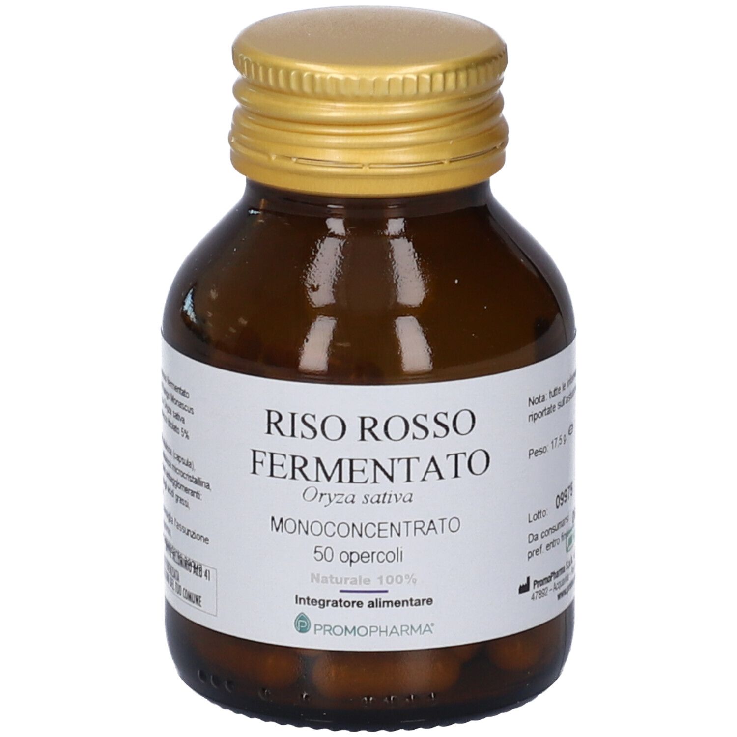 PromoPharma® Riso Rosso Fermentato 50 pz Capsule
