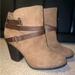 Torrid Shoes | *Never Worn* Torrid Tan & Brown Strappy Heel Boots | Color: Brown/Tan | Size: 10