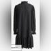 J. Crew Dresses | J. Crew Ruffleneck Lace Dress Black Small Holiday | Color: Black | Size: S