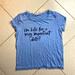 Disney Tops | Disney T-Shirt Lc Lauren Conrad Rabbit Alice I’m Late For A Very Important Date | Color: Blue | Size: S