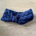 J. Crew Accessories | J Crew Girls' Knotted Ear Warmer Size: Small-Medium Color: Navy | Color: Blue | Size: Osg