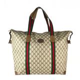 Gucci Bags | Gucci Monogram Duffle Bag | Color: Tan | Size: Os