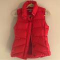 J. Crew Jackets & Coats | J Crew Red Puffer Vest | Color: Red | Size: Xs