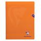 Clairefontaine 383311C - Packung mit 10 Heften Mimesys DIN A4+, 24x32cm, 24 Blatt Französische Lineatur, 90g, Einband PP, Orange, 1 Pack