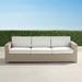 Palermo Sofa with Cushions in Dove Finish - Salta Palm Dune, Standard - Frontgate